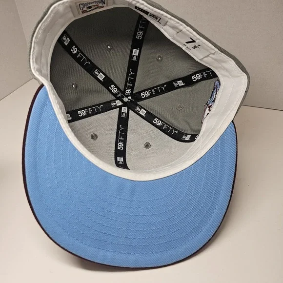 New Era 59FIFTY Toronto Blue Jays Cooperstown 25th Anniversary Fitted 7 1/8 - Picture 4 of 6